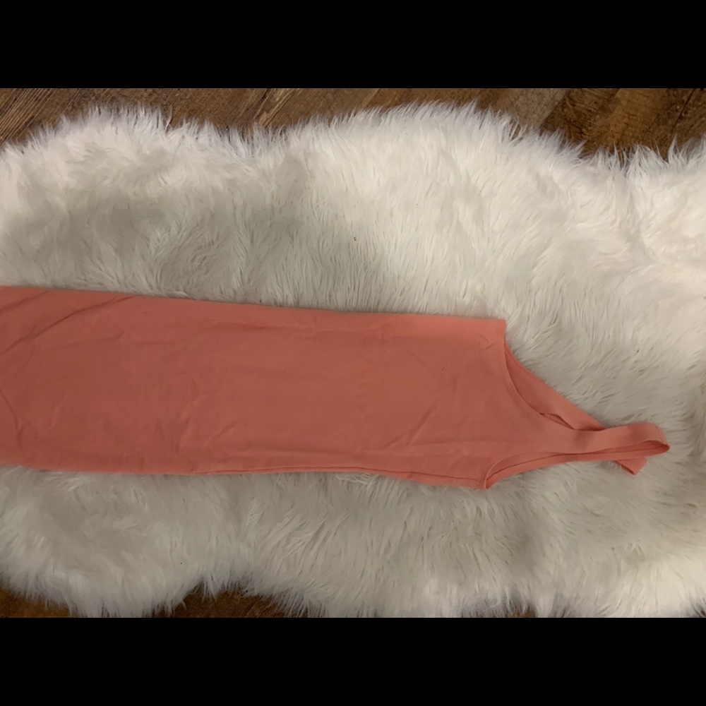 Body Con Dress in Peach